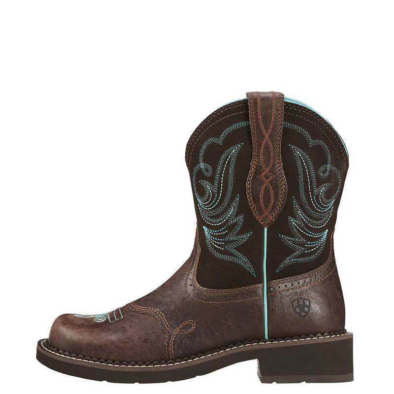 Ariat Women's Fatbaby Heritage Dapper Western Boots - Royal Chocolate - Image 2