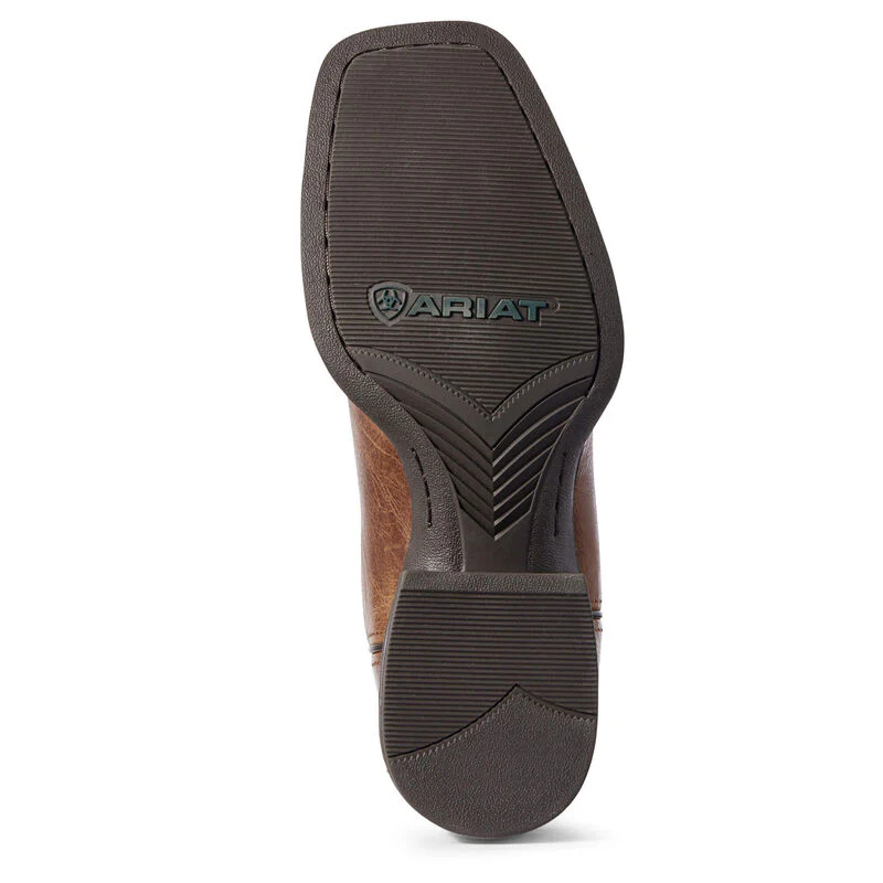 Ariat Men's Sport Cool VentTEK Western Boots - Dark Tan - Image 3