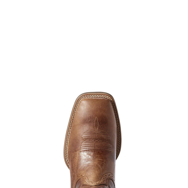 Ariat Men's Sport Cool VentTEK Western Boots - Dark Tan - Image 4