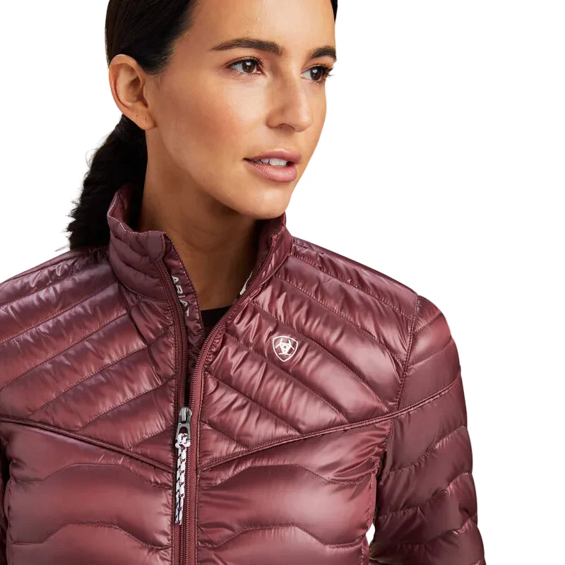 Ariat Womens Ideal Down Jacket - Wild Ginger - Image 3