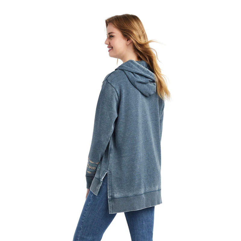 Ariat Women's Alo Vera Hood Midnight Navy - Image 2