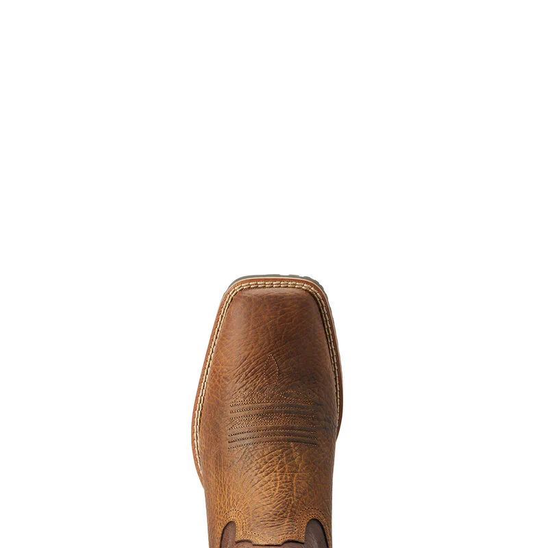 Ariat Men's Hybrid Grit Western Boots - Earth - Image 4