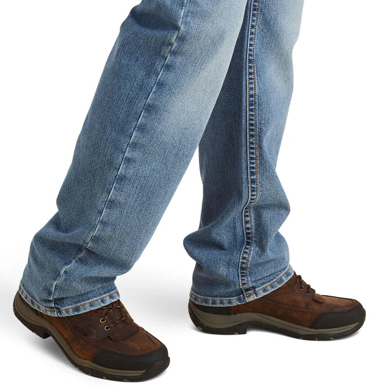 Ariat Mens Rebar M5 Straight DuraStretch Edge Straight Leg Jean - Merced - Image 4