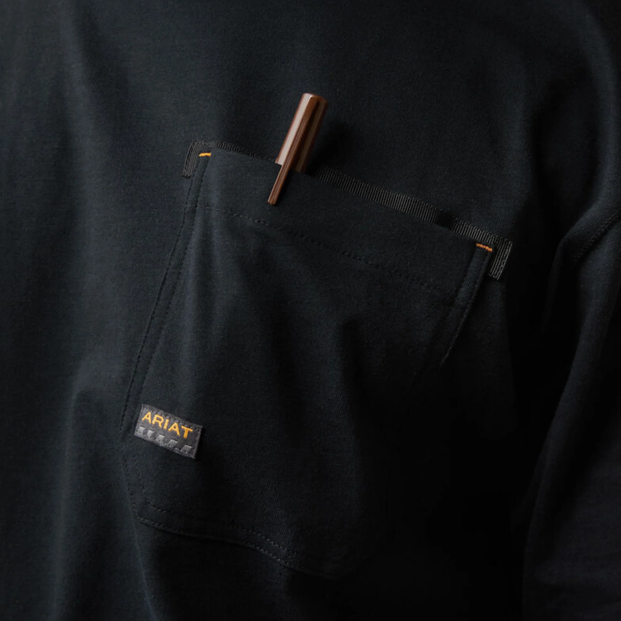 Ariat Men's Rebar Workman Born For This T-Shirt - Black - Image 5