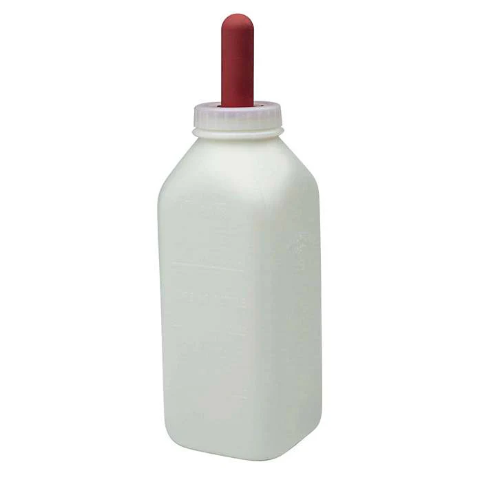 Calf Bottle Nipple on Screw on Cap