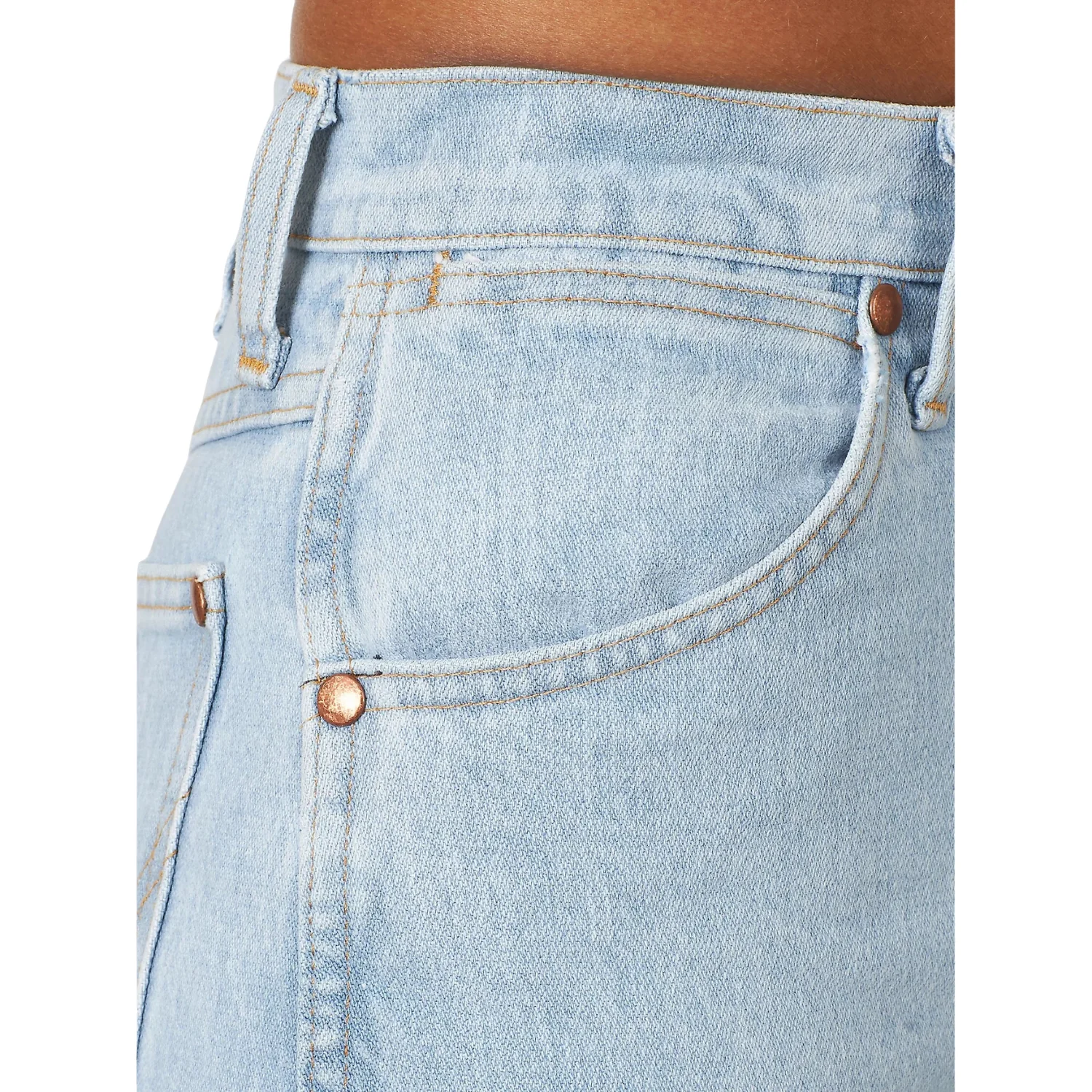 Wrangler Women's Cowboy Cut Slim Fit Jeans - Bleach - Image 6