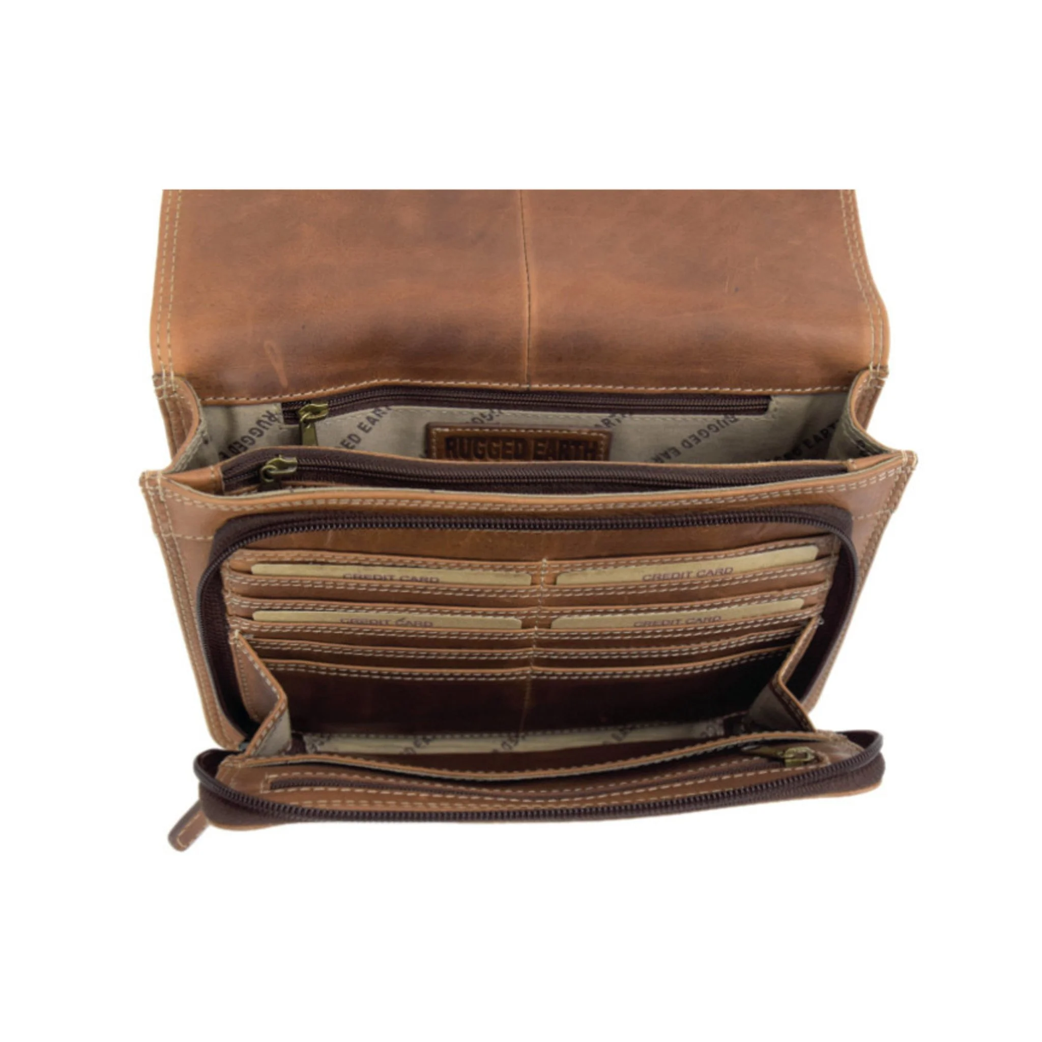 Rugged Earth Leather Purse - Image 3