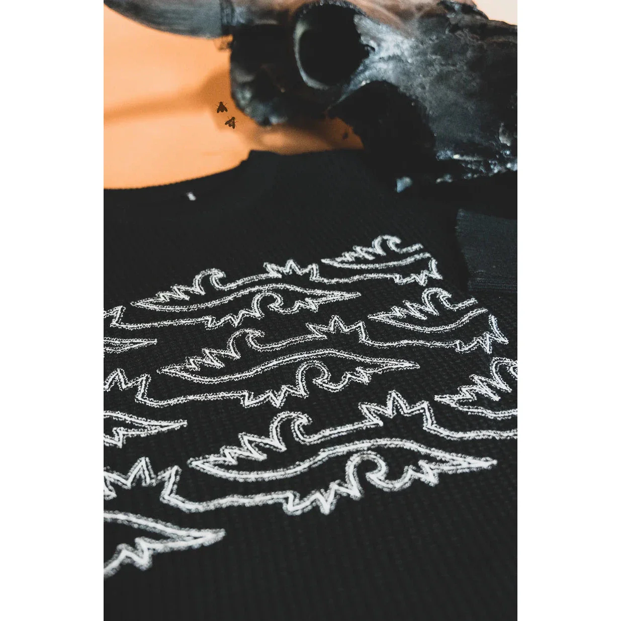 2 Fly Women's That Stitch Nasty Crewneck Sweater - Black - Image 4
