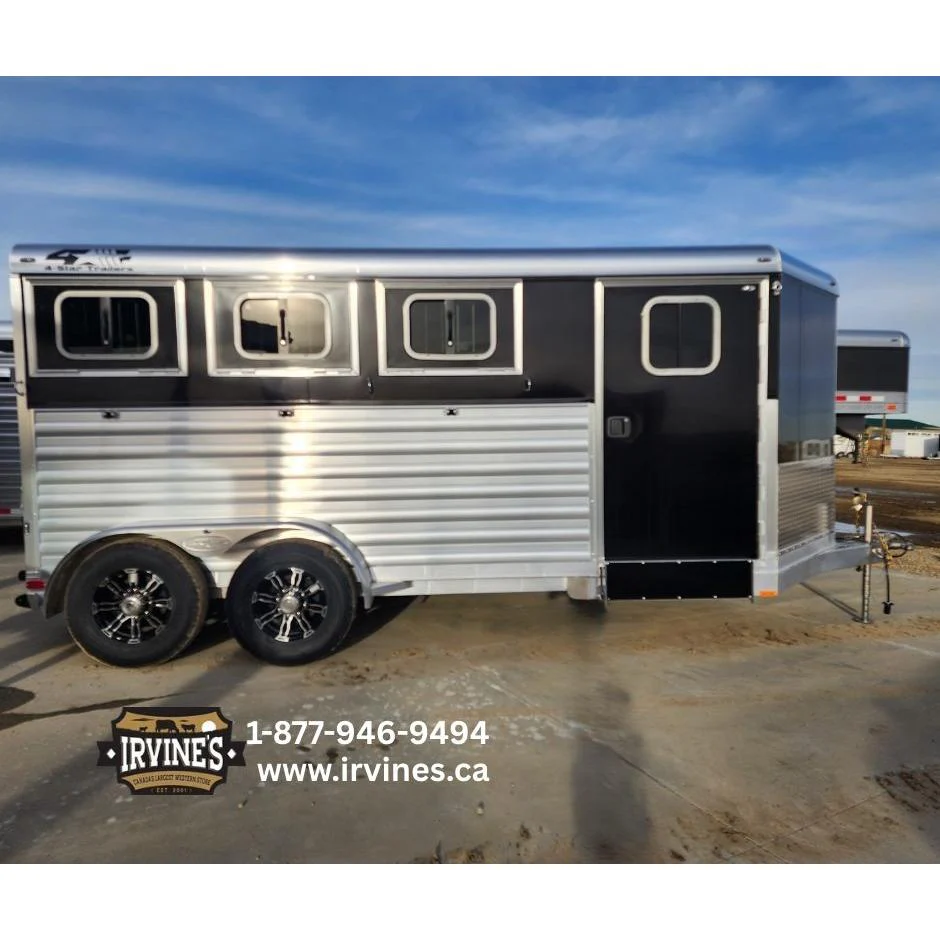2026 4-Star 3-Horse Slant Load Bumper Pull - Image 4