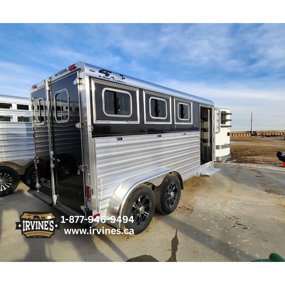2026 4-Star 3-Horse Slant Load Bumper Pull - Image 8