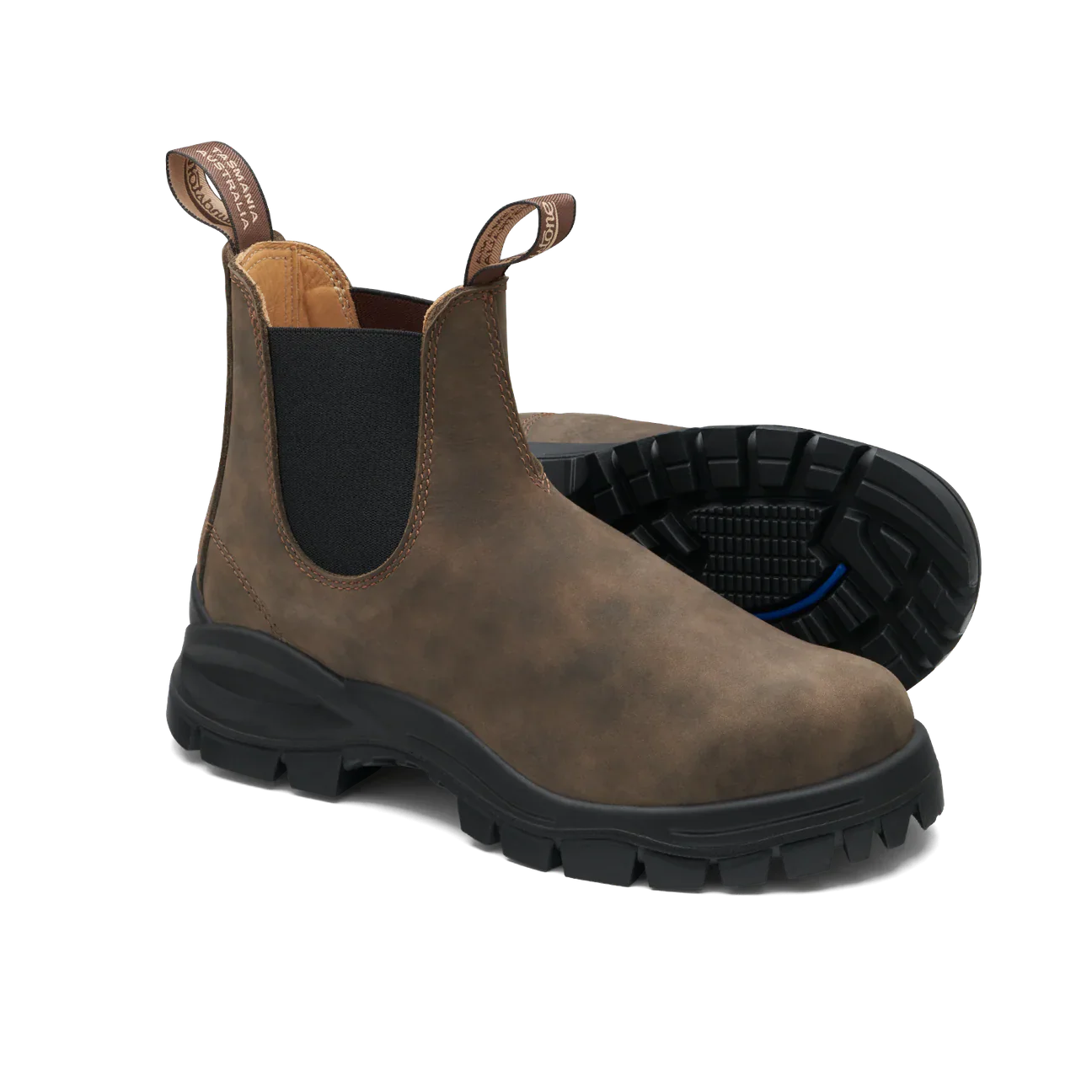**Blundstone Unisex #2239 Lug Sole Boots - Rustic Brown - Image 3