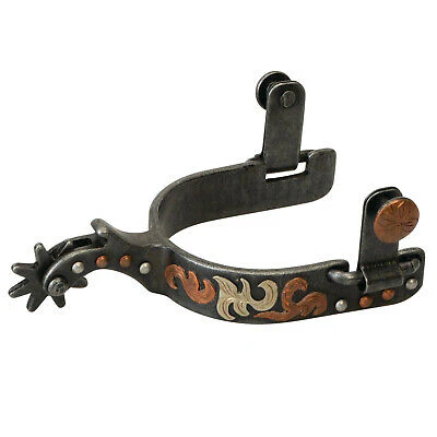 Weaver Leather Ladies Multi Filg Rowl Spur - Black