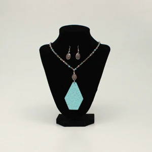 Blazin Rox Necklace w/Earrings