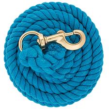Weaver Leather Solid Colour Cotton Lead Rope with Solid Brass 225 Snap - Image 3