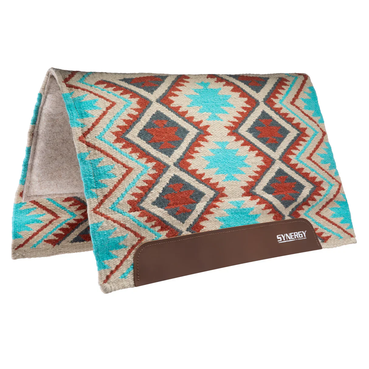 Weaver Synergy Flex Contour Performance Saddle Pad w/Wool Blend Felt - 33x38 - Image 10