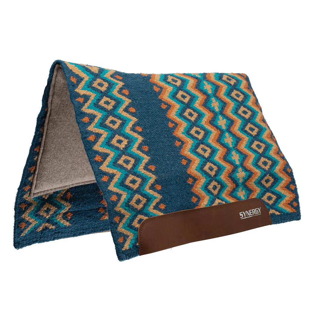 Weaver Synergy Flex Contour Performance Saddle Pad w/Wool Blend Felt - 33x38 - Image 4