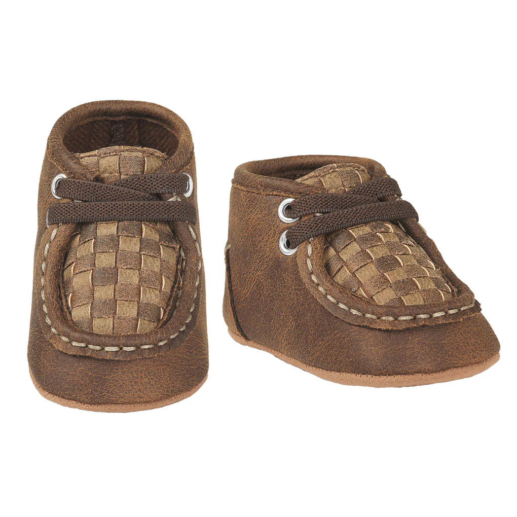 Double Barrel Baby Boy's Carson Baby Buckers - Brown