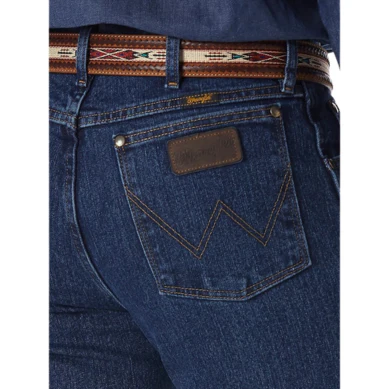 Wrangler Men's Premium Performance Advanced Comfort Cowboy Cut Regular Fit Jeans - Mid Stone - Image 3