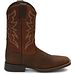 Justin Mens Chet Pebble Brown Boots - Image 3