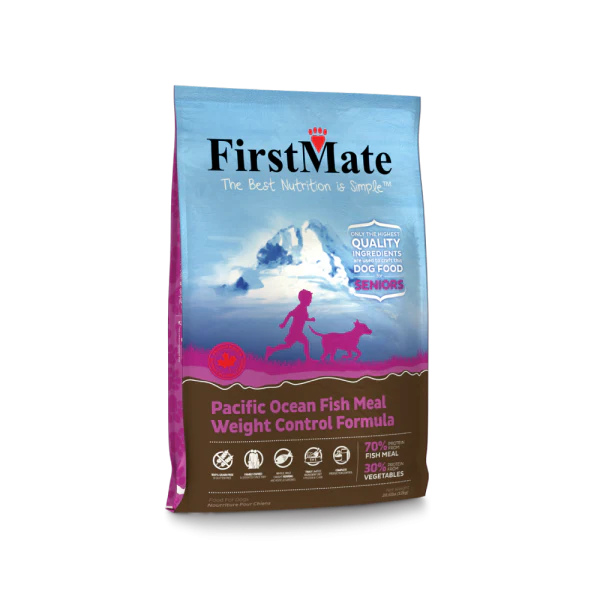 FirstMate Dog LID GF Weight Control Senior Fish 14.5 lb
