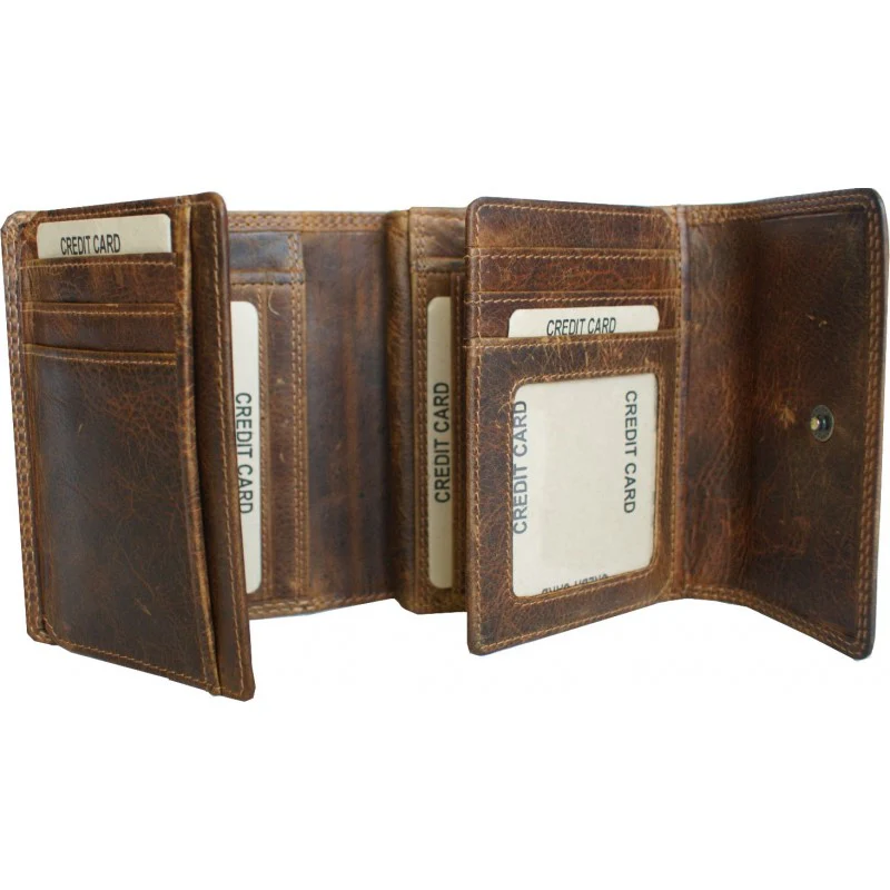 Rugged Earth Leather Wallet - Image 2