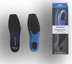 Ariat Mens Power Support Insoles Wide Square Toe