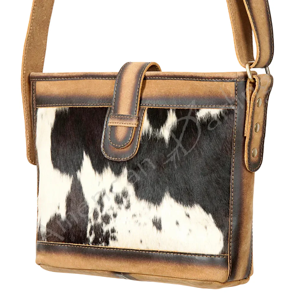 American Darling Crossbody Western Leather Women's Bag- Cowhide On