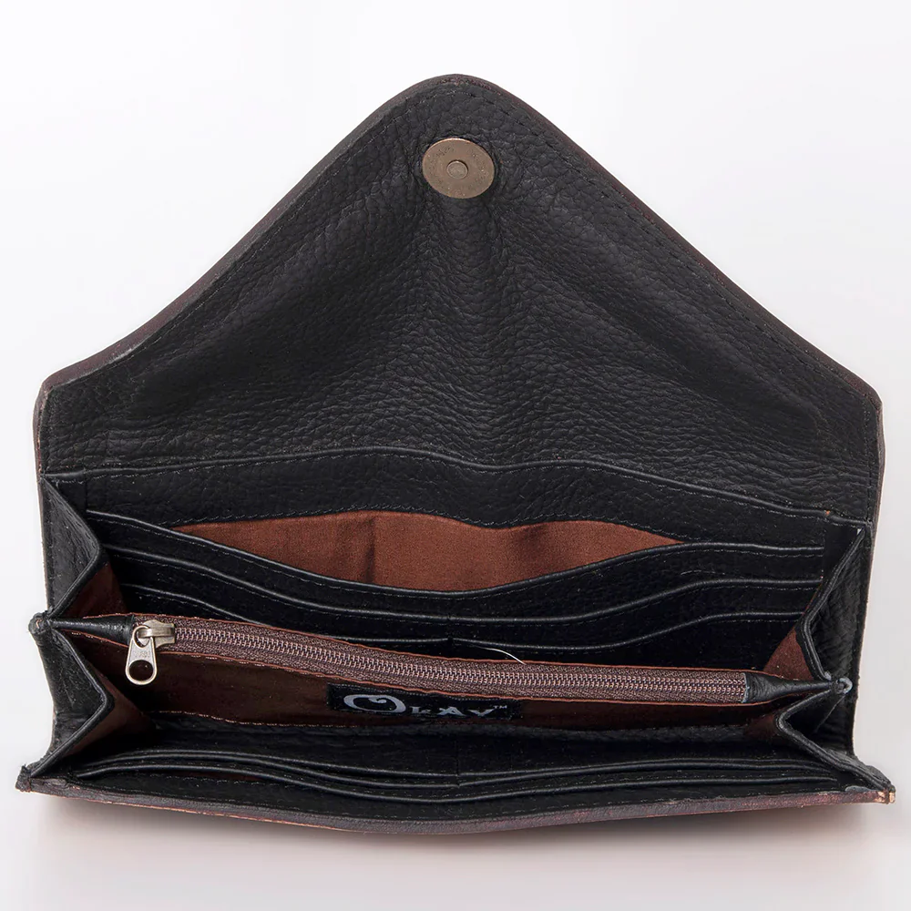 American Darling Genuine Leather Hair On  Western Wallet - Image 2