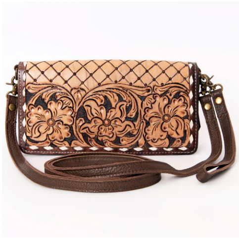 American Darling Hand Tooled Purse Bag Jane - Image 2