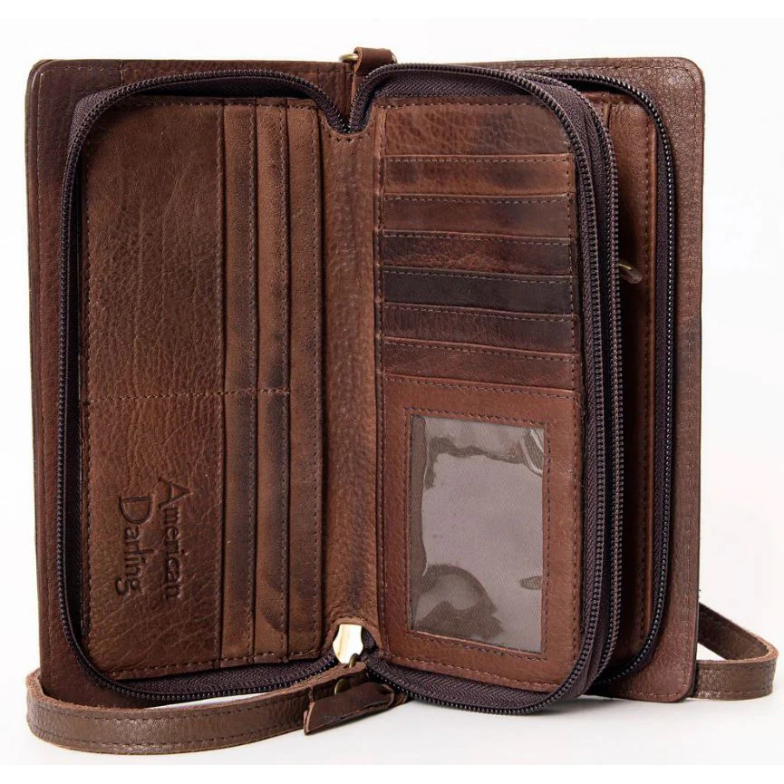 American Darling Hand Tooled Purse Bag Jane - Image 3