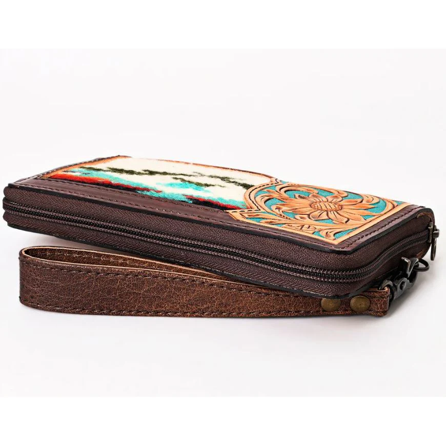 American Darling Genuine Western Leather Wallet/Organizer-D - Image 2