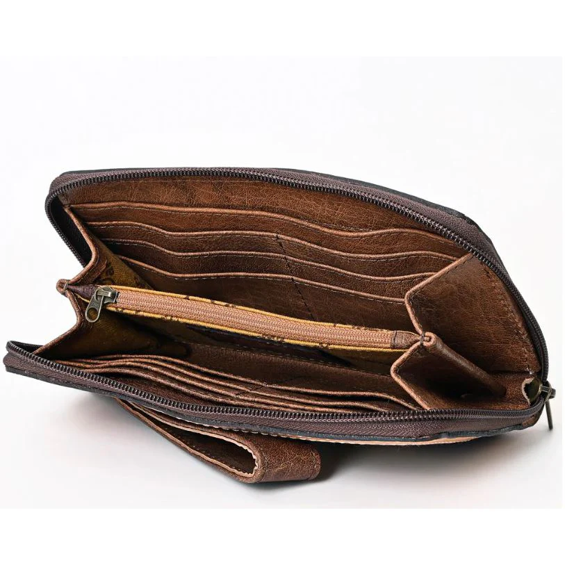 American Darling Genuine Western Leather Wallet/Organizer - Image 3