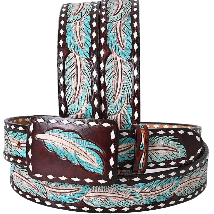 American Darling Unisex Leather Belt