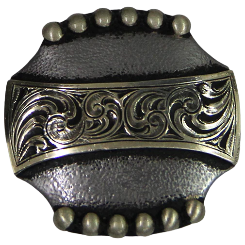 Angus Silversmiths Concho Set of 6 -B11