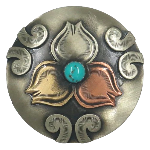 Angus Silversmiths Concho Set of 6