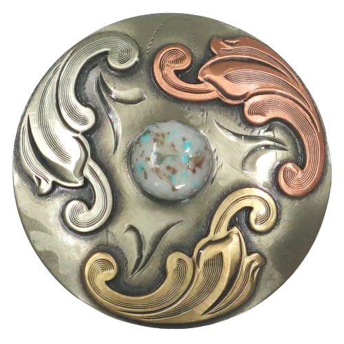 Angus Silversmiths Concho Set of 6