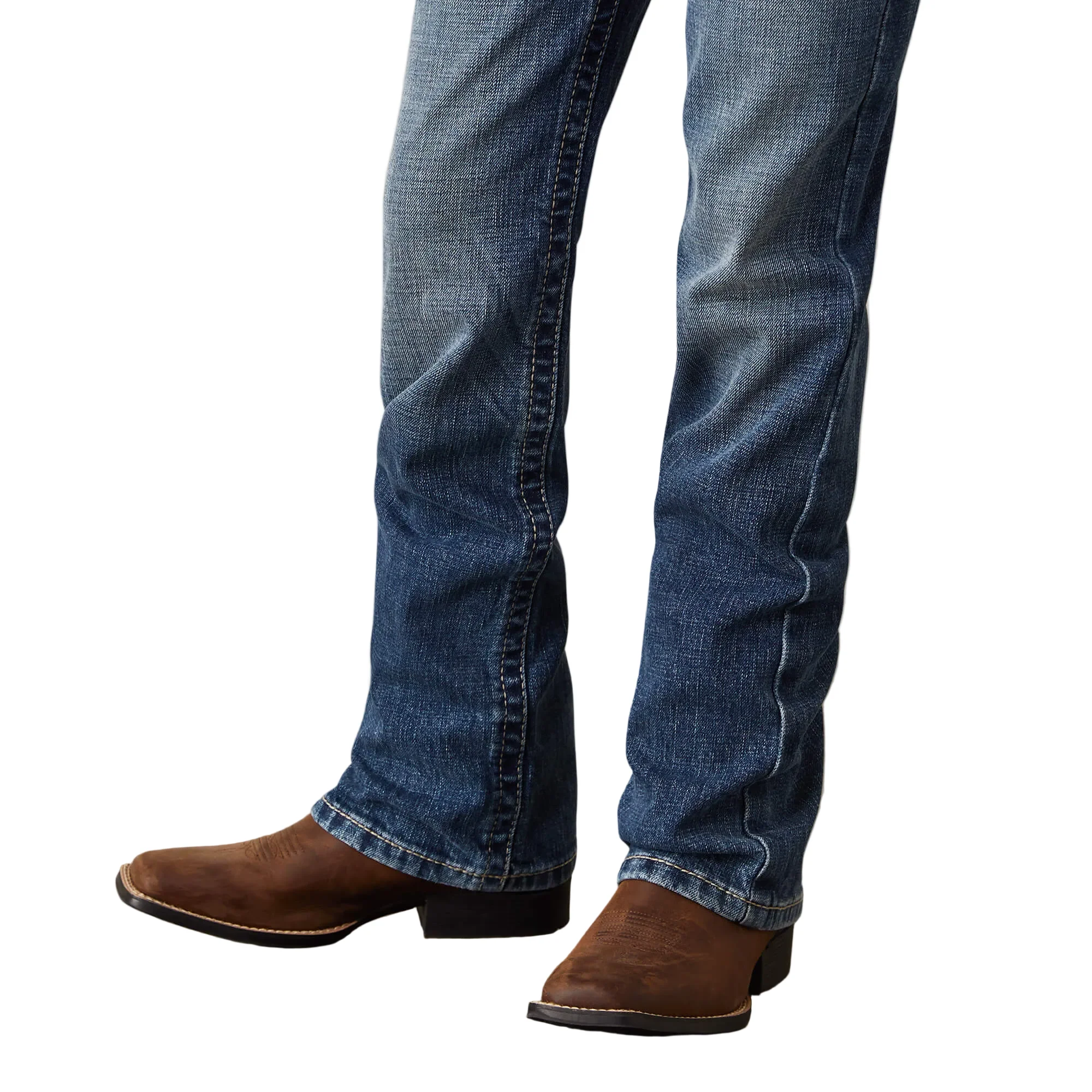 **Ariat Boy's B4 Relaxed Graystill Boot Cut Jeans - Nelson - Image 6