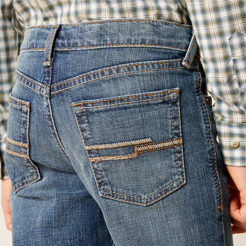 Ariat Boy's B5 Slim Paul Straight Jeans - Nelson - Image 5