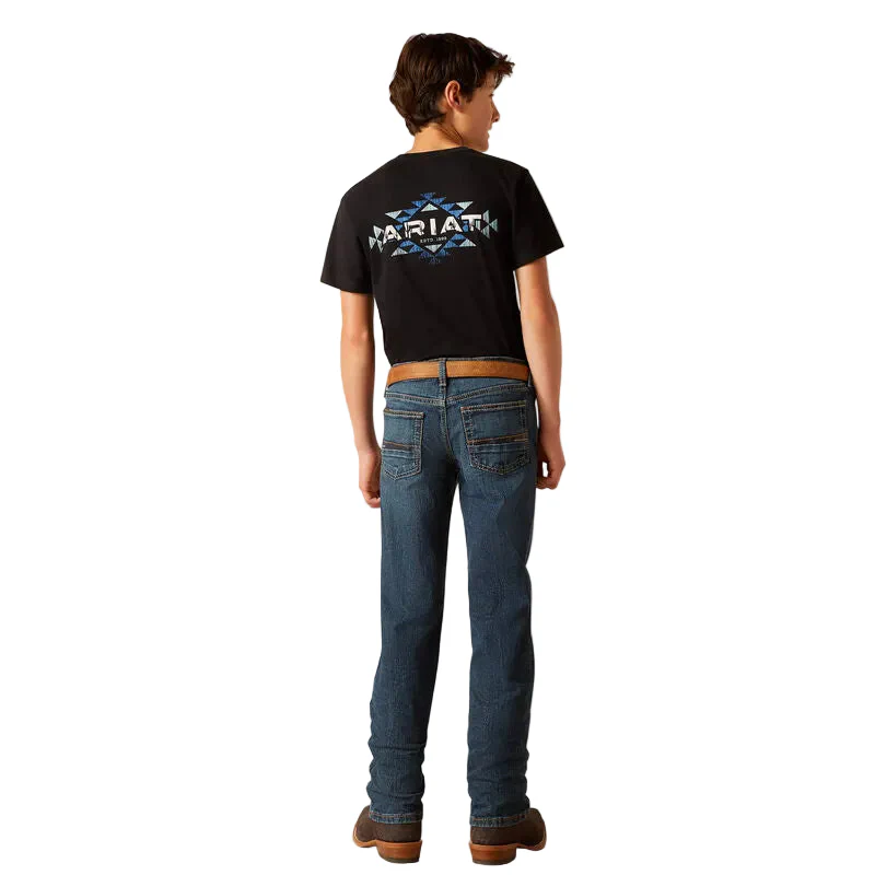 Ariat Boys B5 Slim Stretch Dustin Straight Jeans - Chief - Image 2