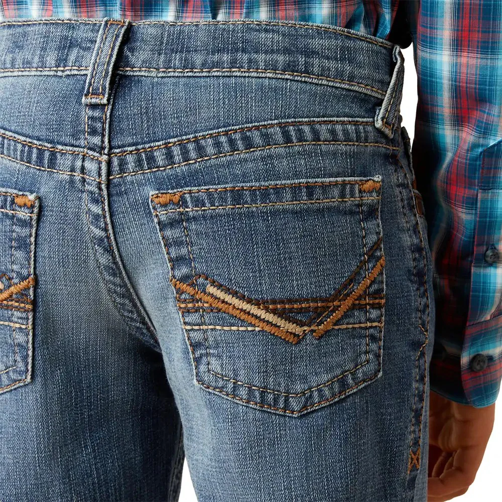 Ariat Boy's Cory B5 Bennet Straight Jean - Image 2