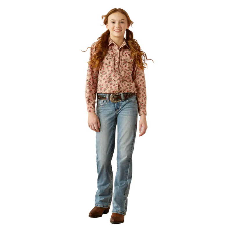 Ariat Girl's Amora Boot Cut Jeans - Colorado - Image 3