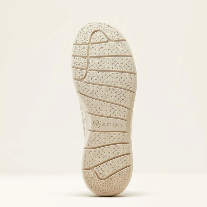 Ariat Men's Hilo Stretch Lace Shoes - Heathered White/Dark Denim - Image 3