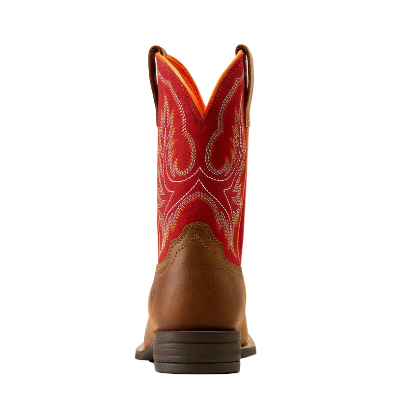 Ariat Kid's Wilder Western Boots - Grand Canyon/Ruby Red - Image 5