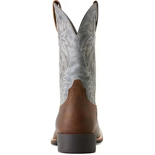 Ariat Men's Sport Wide Square Toe Cowboy Boot - Earth - Image 2