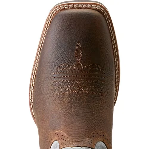Ariat Men's Sport Wide Square Toe Cowboy Boot - Earth - Image 3