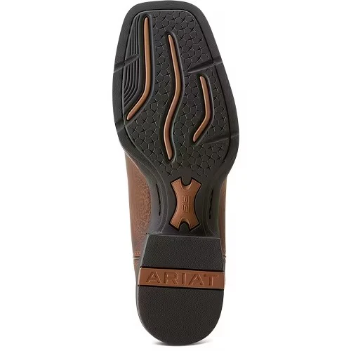 Ariat Men's Sport Wide Square Toe Cowboy Boot - Earth - Image 4