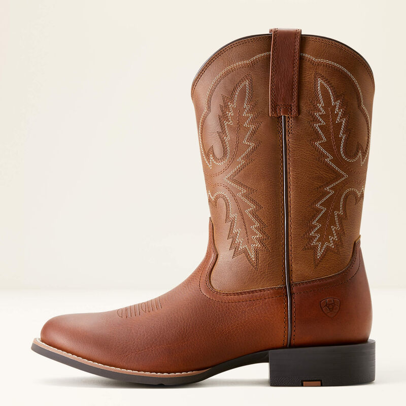 Ariat Men's Sport Stratten Cowboy Boot - Peanut - Image 2