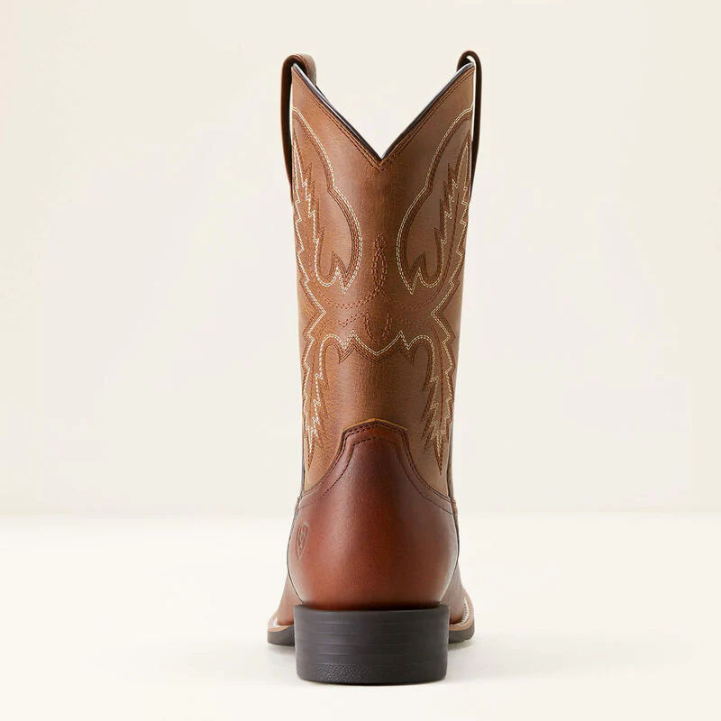 Ariat Men's Sport Stratten Cowboy Boot - Peanut - Image 5