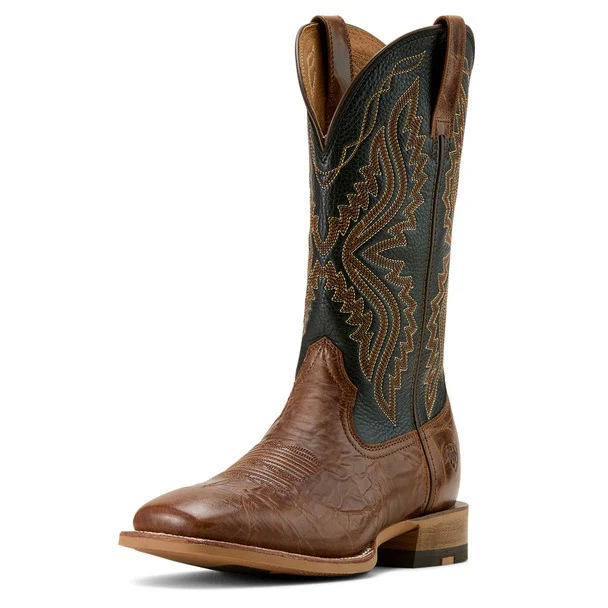Ariat Men's Baxter Cowboy Boot- Dark Tan - Image 5