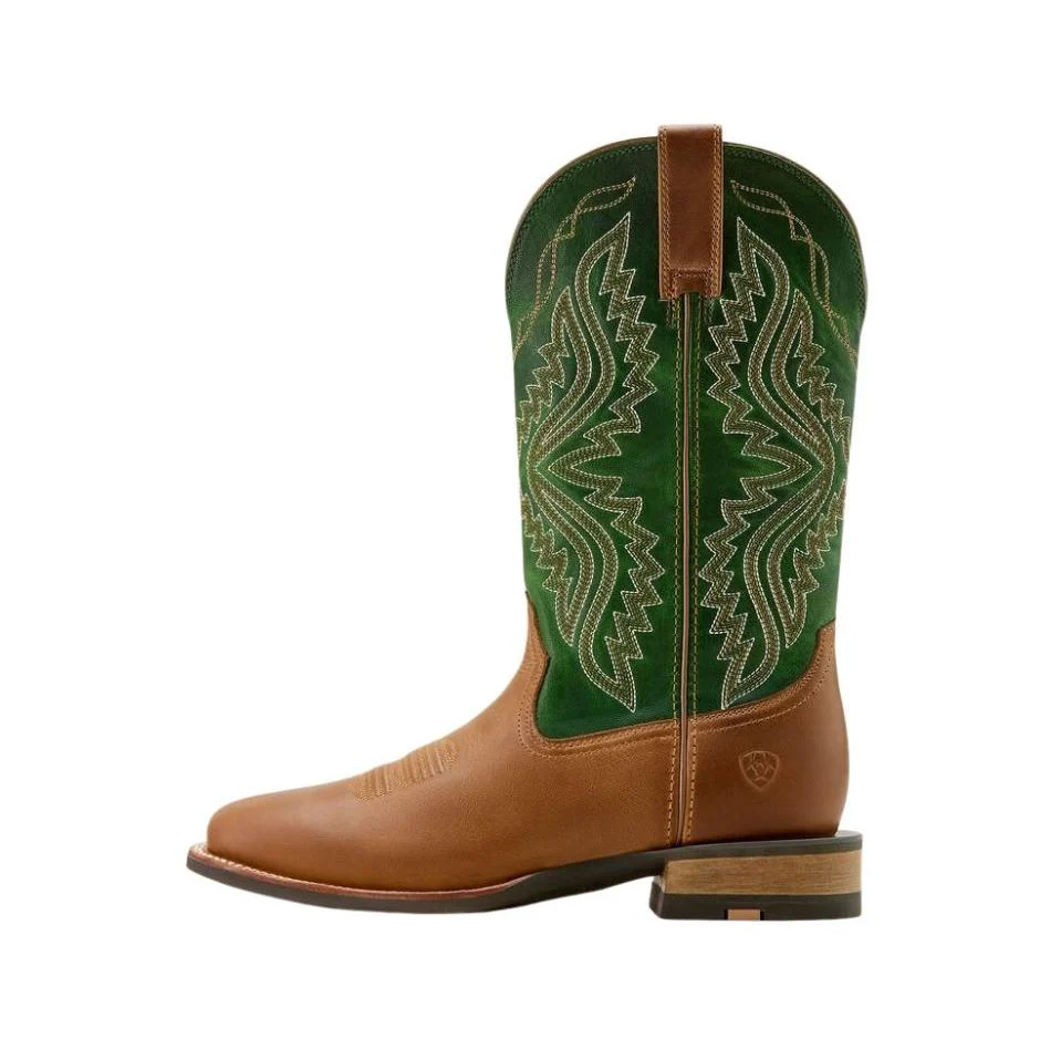 Ariat Men's Baxter Cowboy Boot- Wheat Brown - Image 2